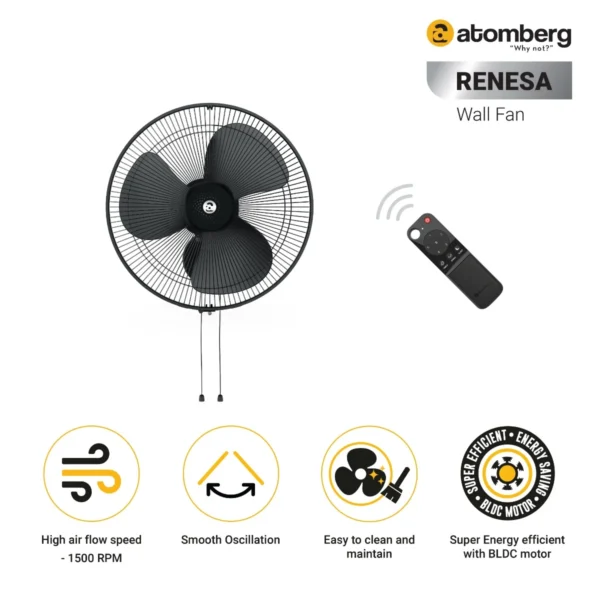 Atomberg Renesa Wall Fan - Image 3
