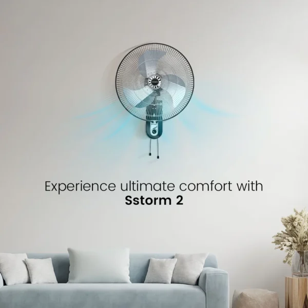 Crompton Storm WM INH Wall Mounted Fan - Image 4