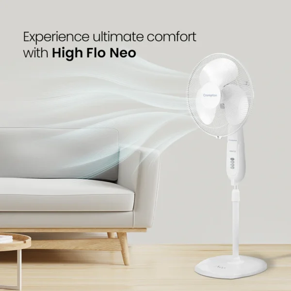 Crompton Hiflo Neo PF Pedestal Fan - Image 2