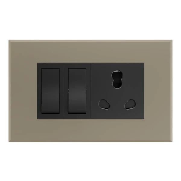 4 M Combined Plate Magnus Matt Gold