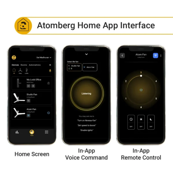 Atomberg Studio Smart+ Ceiling Fan - Image 2